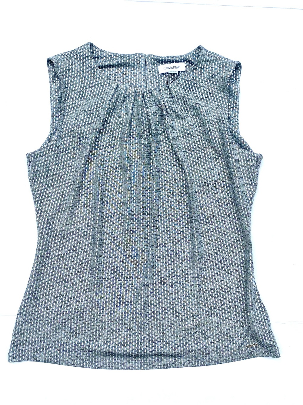 Calvin Klein Sleeveless Sparkle Top